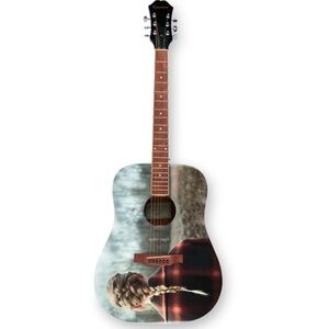 Taylor Swift Official Evermore Epiphone Acoustic Guitar - NEW